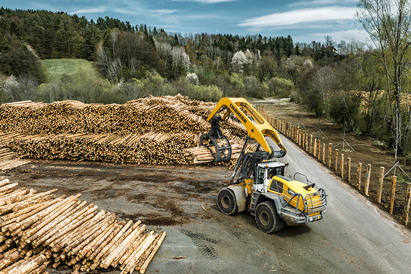 After an impressive trial: Rubner Holzindustrie buys the L 580 LogHandler XPower®